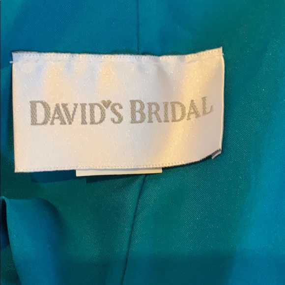 David’s Bridal turquoise mermaid skirt, 4 - Picture 3 of 5